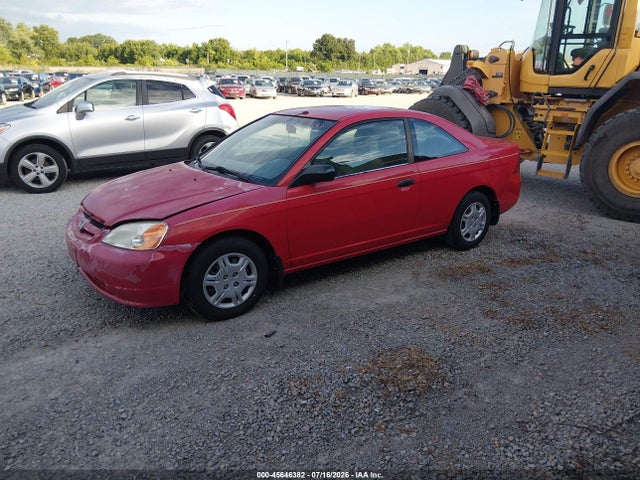 45646382 :رقم المزاد ، 1HGEM22501L014495 vin ، 2001 Honda Civic Lx مزاد بيع