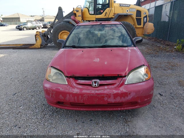 45646382 :رقم المزاد ، 1HGEM22501L014495 vin ، 2001 Honda Civic Lx مزاد بيع