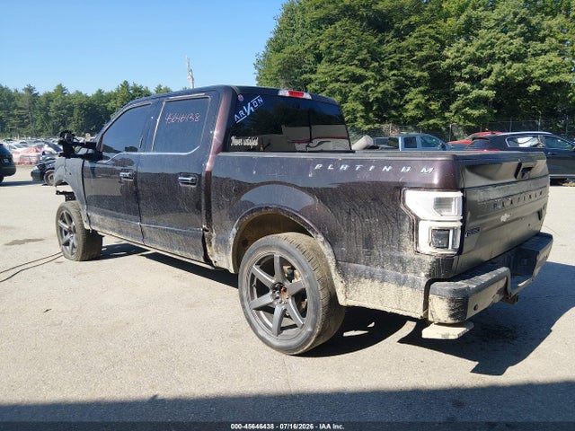Продаж на аукціоні авто 2019 Ford F-150 Platinum, vin: 1FTEW1E57KFB09750, номер лоту: 45646438