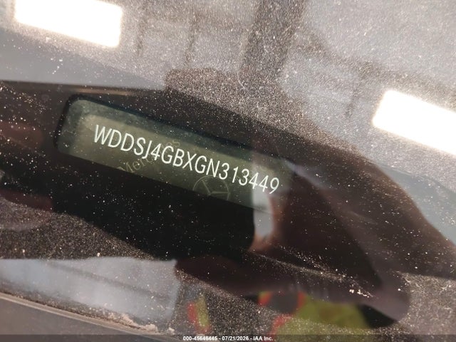 45646445 :رقم المزاد ، WDDSJ4GBXGN313449 vin ، 2016 Mercedes-benz Cla 250 4matic مزاد بيع