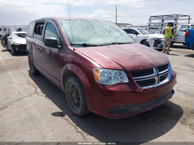 45646454 :رقم المزاد ، 2C4RDGBG4JR160288 vin ، 2018 Dodge Grand Caravan Se مزاد بيع