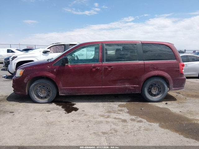 45646454 :رقم المزاد ، 2C4RDGBG4JR160288 vin ، 2018 Dodge Grand Caravan Se مزاد بيع