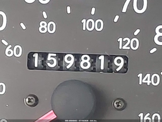 45646483 :رقم المزاد ، 2T1BB02E0VC195932 vin ، 1997 Toyota Corolla Dx مزاد بيع
