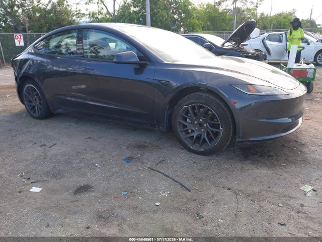 Aukcja sprzedaży 2025 Tesla Model 3 Long Range Rear-wheel Drive/standard Rear-wheel Drive, vin: 5YJ3E1EA4SF032637, numer aukcji: 45646501