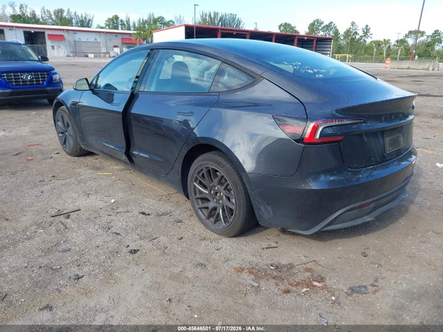 Продаж на аукціоні авто 2025 Tesla Model 3 Long Range Rear-wheel Drive/standard Rear-wheel Drive, vin: 5YJ3E1EA4SF032637, номер лоту: 45646501