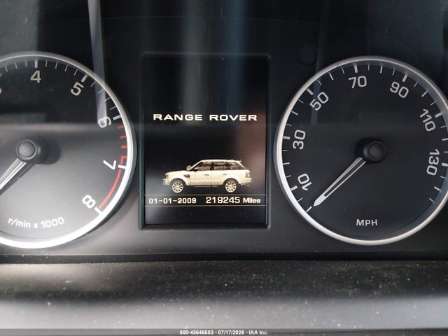 2012 Land Rover Range Rover Sport Hse მანქანა იყიდება აუქციონზე, vin: SALSK2D48CA732427, აუქციონის ნომერი: 45646503