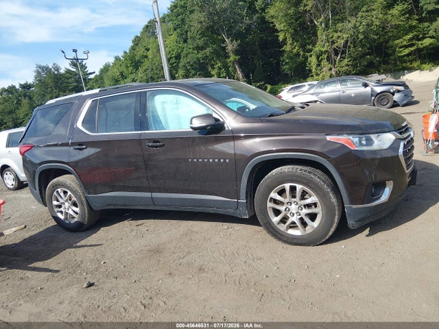45646531 :رقم المزاد ، 1GNEVGKWXJJ155580 vin ، 2018 Chevrolet Traverse Lt Cloth مزاد بيع