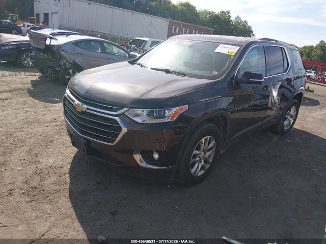 45646531 :رقم المزاد ، 1GNEVGKWXJJ155580 vin ، 2018 Chevrolet Traverse Lt Cloth مزاد بيع