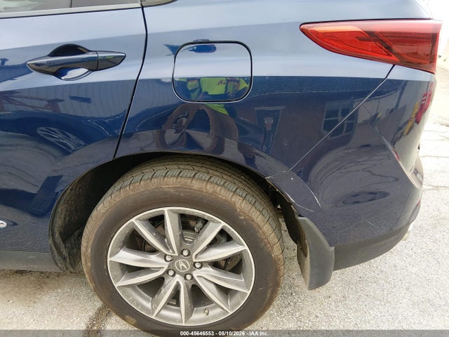 45646553 :رقم المزاد ، 5J8TC1H56KL004339 vin ، 2019 Acura Rdx Technology Package مزاد بيع