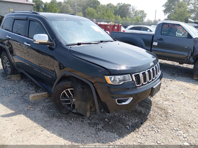 45646586 :رقم المزاد ، 1C4RJFBG2HC807471 vin ، 2017 Jeep Grand Cherokee Limited مزاد بيع