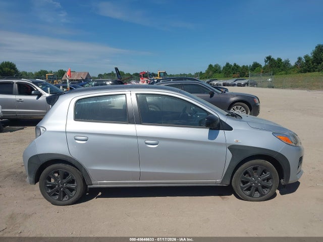 2024 Mitsubishi Mirage Black Edition მანქანა იყიდება აუქციონზე, vin: ML32AWHJ8RH035585, აუქციონის ნომერი: 45646633