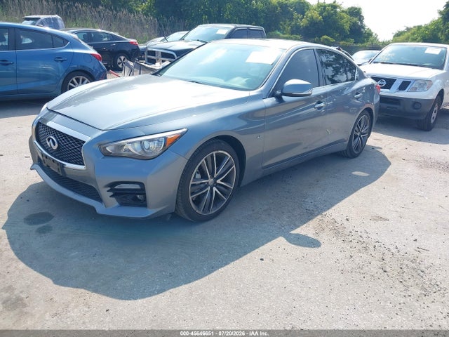 Продажа на аукционе авто 2014 Infiniti Q50 Sport, vin: JN1BV7AP1EM672926, номер лота: 45646651