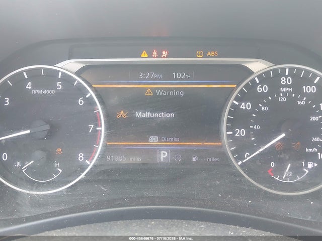 2025 Nissan Sentra Sv მანქანა იყიდება აუქციონზე, vin: 3N1AB8CV2SY211281, აუქციონის ნომერი: 45646676