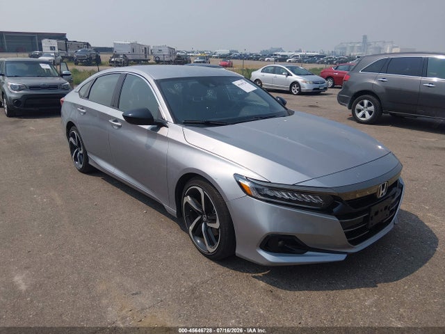 2022 Honda Accord Sport მანქანა იყიდება აუქციონზე, vin: 1HGCV1F34NA010474, აუქციონის ნომერი: 45646728