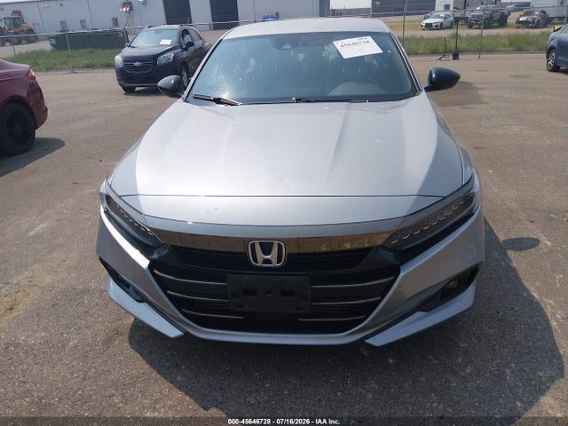 2022 Honda Accord Sport მანქანა იყიდება აუქციონზე, vin: 1HGCV1F34NA010474, აუქციონის ნომერი: 45646728