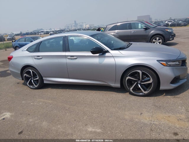 2022 Honda Accord Sport მანქანა იყიდება აუქციონზე, vin: 1HGCV1F34NA010474, აუქციონის ნომერი: 45646728