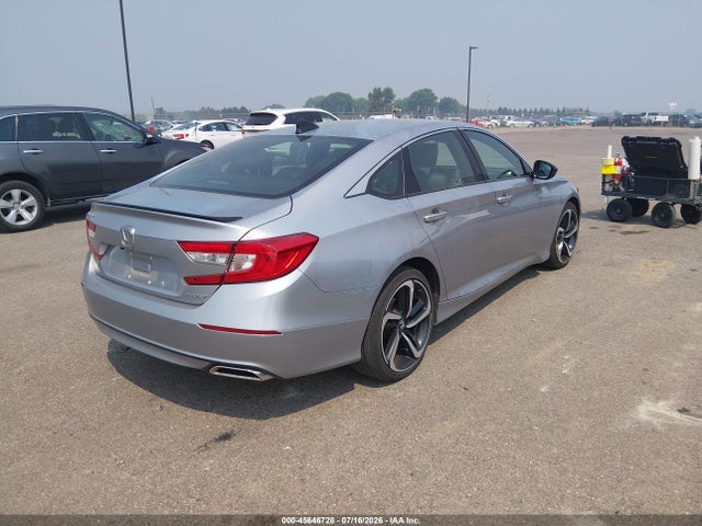 2022 Honda Accord Sport მანქანა იყიდება აუქციონზე, vin: 1HGCV1F34NA010474, აუქციონის ნომერი: 45646728