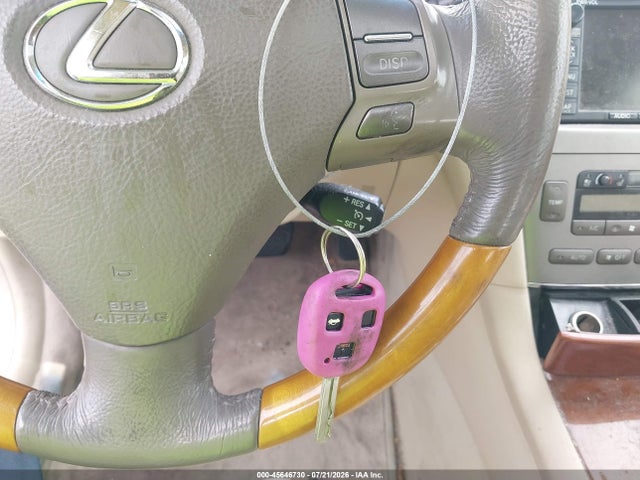 Auction sale of the 2005 Lexus Es 330, vin: JTHBA30G355096588, lot number: 45646730