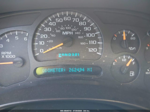 Aukcja sprzedaży 2005 Gmc Sierra 1500 Sle, vin: 1GTEC19T55Z348914, numer aukcji: 45646743