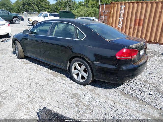 2013 Volkswagen Passat 2.5l Se მანქანა იყიდება აუქციონზე, vin: 1VWBP7A35DC055387, აუქციონის ნომერი: 45646865