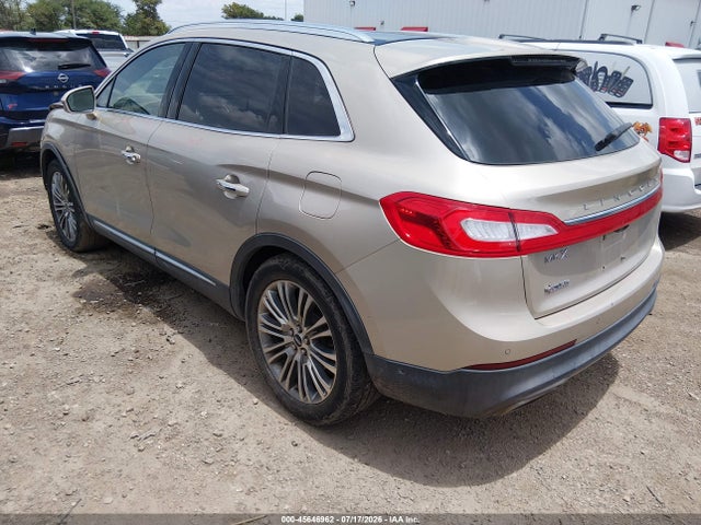 45646962 :رقم المزاد ، 2LMPJ6LR6HBL28879 vin ، 2017 Lincoln Mkx Reserve مزاد بيع