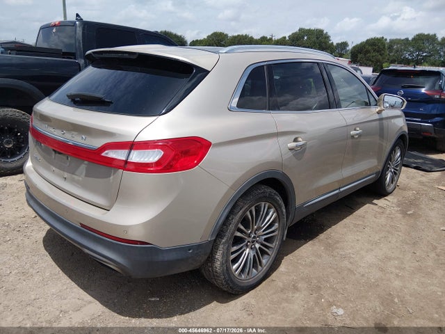 45646962 :رقم المزاد ، 2LMPJ6LR6HBL28879 vin ، 2017 Lincoln Mkx Reserve مزاد بيع