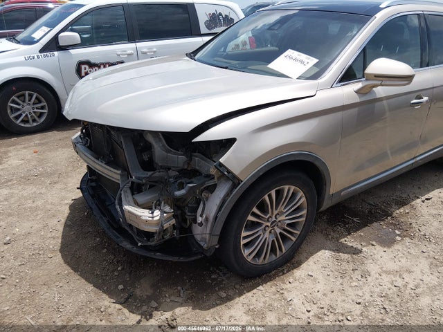 45646962 :رقم المزاد ، 2LMPJ6LR6HBL28879 vin ، 2017 Lincoln Mkx Reserve مزاد بيع