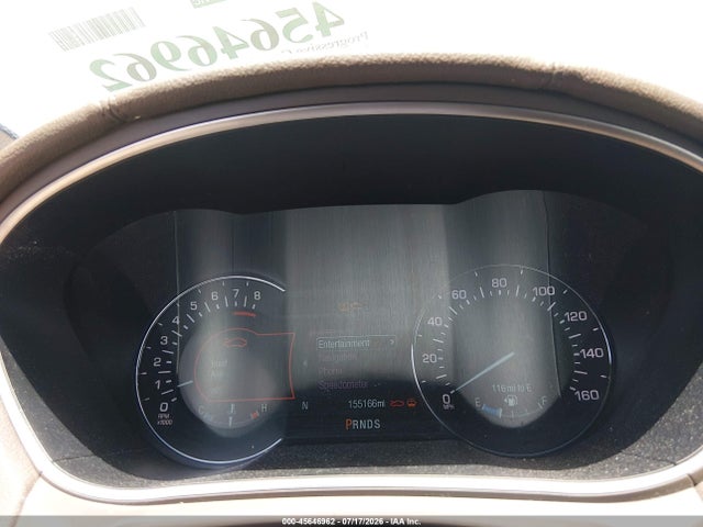 45646962 :رقم المزاد ، 2LMPJ6LR6HBL28879 vin ، 2017 Lincoln Mkx Reserve مزاد بيع