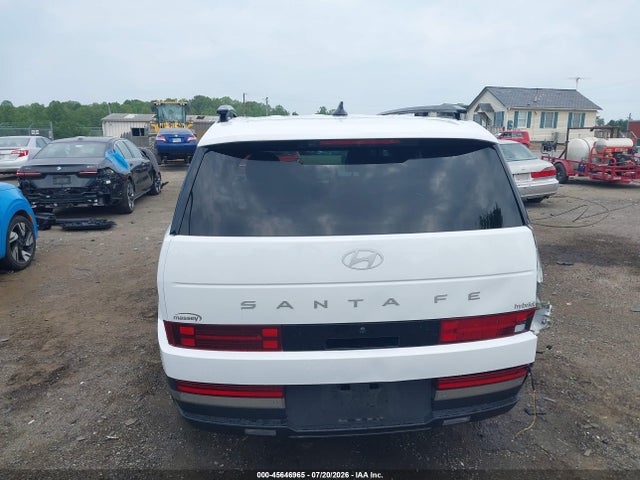 2025 Hyundai Santa Fe Hybrid Limited მანქანა იყიდება აუქციონზე, vin: 5NMP34G12SH071182, აუქციონის ნომერი: 45646965