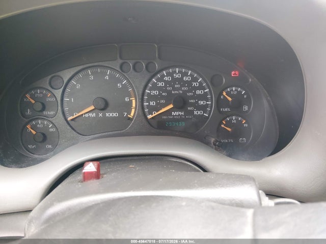 Aukcja sprzedaży 2003 Gmc Sonoma Sl, vin: 1GTCS14H838200675, numer aukcji: 45647018