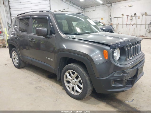 Aukcja sprzedaży 2018 Jeep Renegade Latitude 4x4, vin: ZACCJBBB8JPH29296, numer aukcji: 45647021