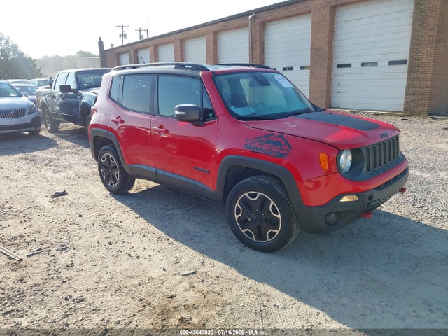 2016 Jeep Renegade Trailhawk მანქანა იყიდება აუქციონზე, vin: ZACCJBCT3GPD66440, აუქციონის ნომერი: 45647035