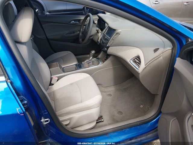2017 Chevrolet Cruze Lt Auto მანქანა იყიდება აუქციონზე, vin: 1G1BE5SM7H7166437, აუქციონის ნომერი: 45647047