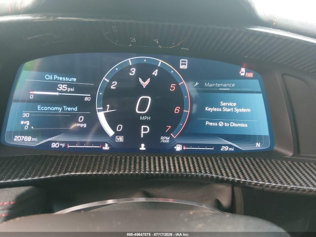 Aukcja sprzedaży 2023 Chevrolet Corvette Stingray Rwd  3lt, vin: 1G1YC3D40P5503008, numer aukcji: 45647078