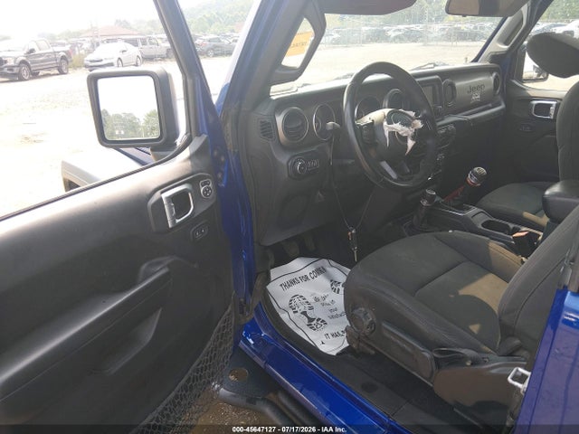 Продажа на аукционе авто 2019 Jeep Wrangler Sport S 4x4, vin: 1C4GJXAG7KW512192, номер лота: 45647127