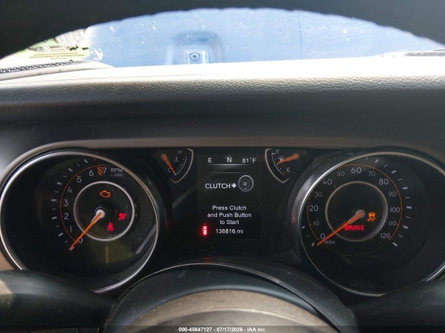 Продажа на аукционе авто 2019 Jeep Wrangler Sport S 4x4, vin: 1C4GJXAG7KW512192, номер лота: 45647127