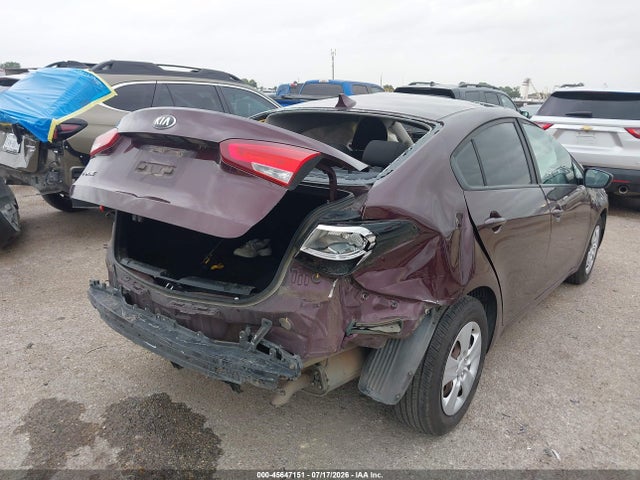 45647151 :رقم المزاد ، 3KPFK4A70JE190155 vin ، 2018 Kia Forte Lx مزاد بيع