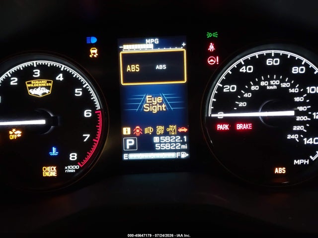 Aukcja sprzedaży 2022 Subaru Forester Wilderness, vin: JF2SKAMC5NH401020, numer aukcji: 45647179