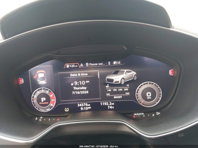 Aukcja sprzedaży 2021 Audi Tt Rs Tfsi Quattro S Tronic, vin: WUAASAFV0M1901329, numer aukcji: 45647182