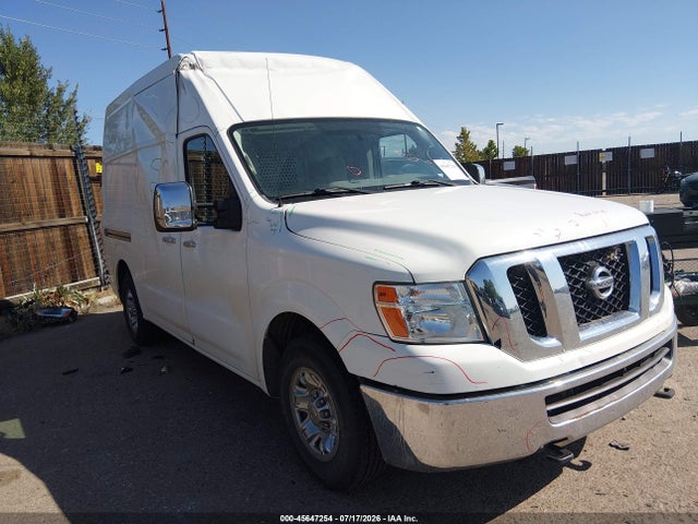 45647254 :رقم المزاد ، 1N6AF0LY0HN810762 vin ، 2017 Nissan Nv Cargo Nv3500 Hd Sl V8 مزاد بيع