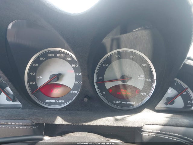 Продаж на аукціоні авто 2006 Mercedes-benz Sl 65 Amg, vin: WDBSK79F06F111770, номер лоту: 45647260