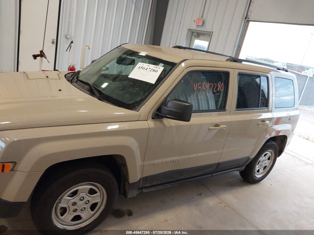 Продаж на аукціоні авто 2016 Jeep Patriot Sport, vin: 1C4NJPBB9GD760540, номер лоту: 45647280