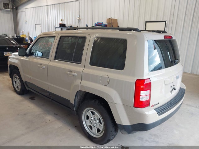Продаж на аукціоні авто 2016 Jeep Patriot Sport, vin: 1C4NJPBB9GD760540, номер лоту: 45647280