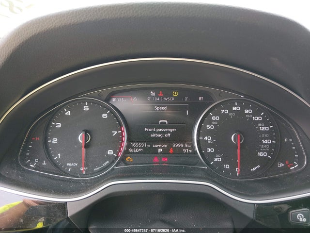 Aukcja sprzedaży 2017 Audi Q7 2.0t Premium, vin: WA1AHAF78HD044463, numer aukcji: 45647287