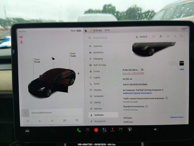 Продаж на аукціоні авто 2020 Tesla Model 3 Performance Dual Motor All-wheel Drive, vin: 5YJ3E1EC5LF623580, номер лоту: 45647293