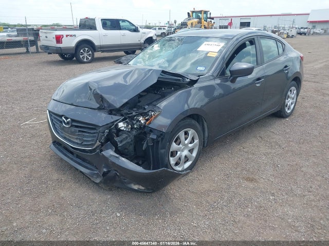45647340 :رقم المزاد ، 3MZBM1U72FM185407 vin ، 2015 Mazda Mazda3 I Sport مزاد بيع