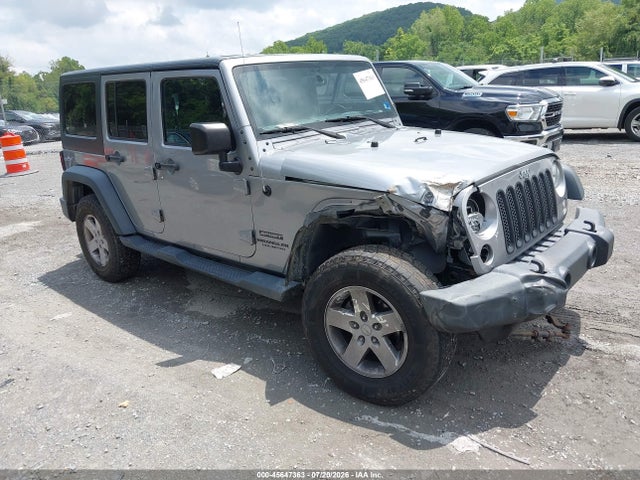 45647363 :رقم المزاد ، 1C4BJWDG6HL521511 vin ، 2017 Jeep Wrangler Unlimited Sport مزاد بيع