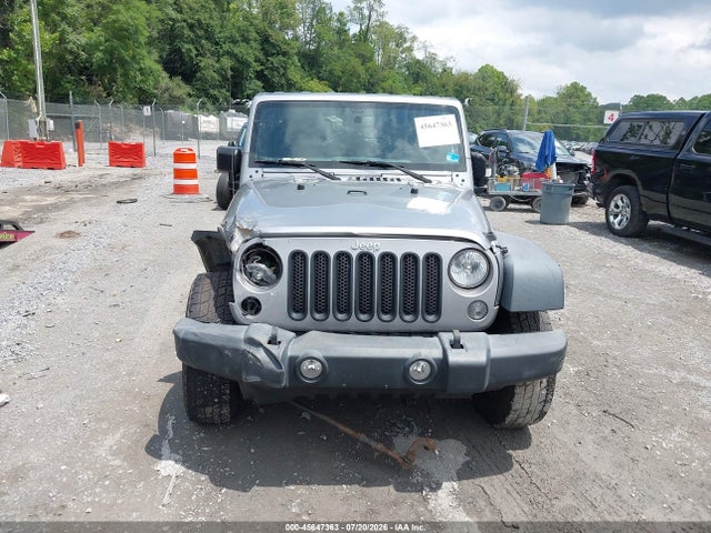 45647363 :رقم المزاد ، 1C4BJWDG6HL521511 vin ، 2017 Jeep Wrangler Unlimited Sport مزاد بيع