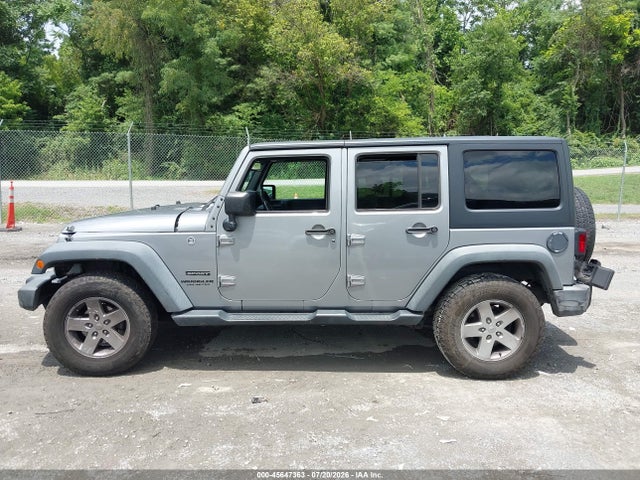 45647363 :رقم المزاد ، 1C4BJWDG6HL521511 vin ، 2017 Jeep Wrangler Unlimited Sport مزاد بيع