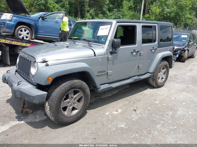 45647363 :رقم المزاد ، 1C4BJWDG6HL521511 vin ، 2017 Jeep Wrangler Unlimited Sport مزاد بيع